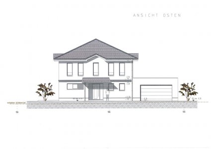 Bauantrag zweigeschössiges EFH in Langenleuba-Niederhain