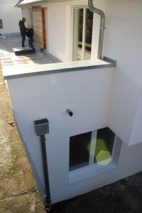 Ersatzneubau Eigenheim, vorheriger Abbruch eines Alten Doppelhauses 