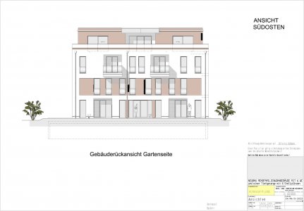 Neubau Mehrfamilienwohnhaus mit 6 Wohneinheiten 
