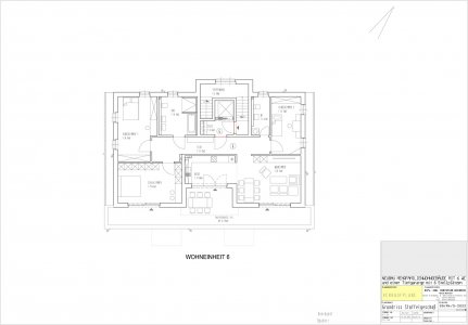Neubau Mehrfamilienwohnhaus mit 6 Wohneinheiten 